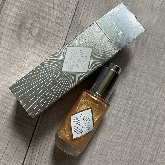 PÜR Crystal Clear Iconic Glow Illuminating Face & Body Dry Oil - Limited Edition - Picture 6 of 9